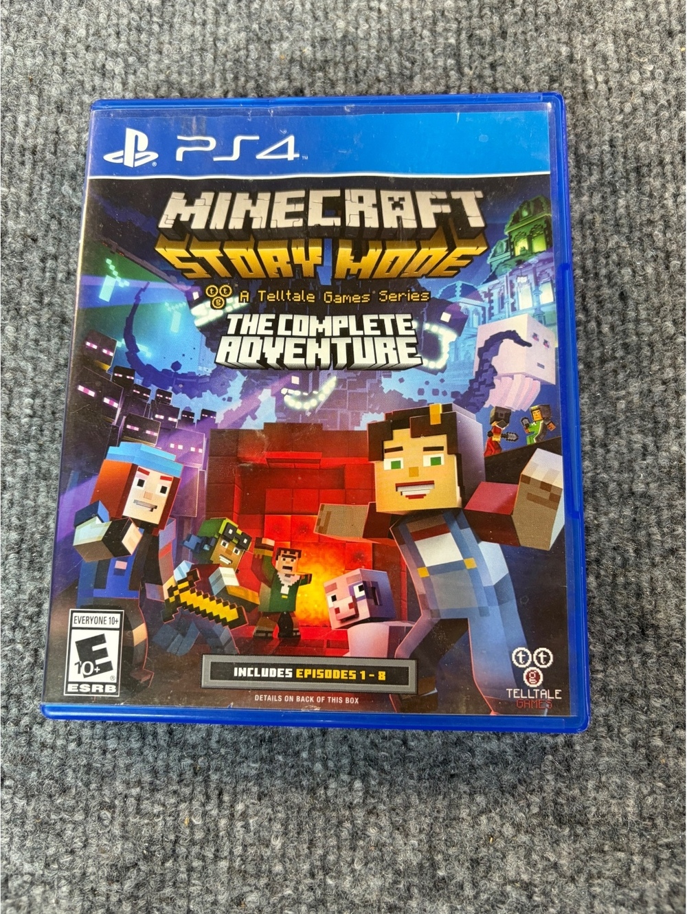 Minecraft Story Mode Telltale Games Complete Adventure PS4